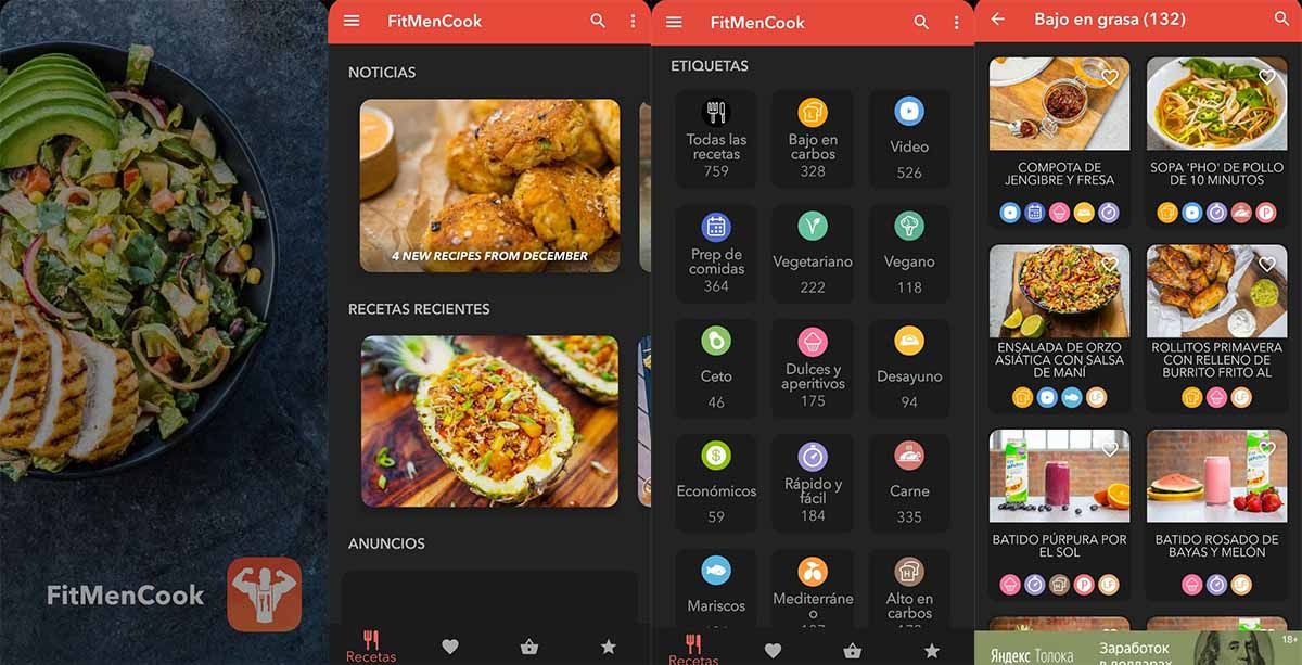 FitMenCook la aplicación para comer sano por excelencia