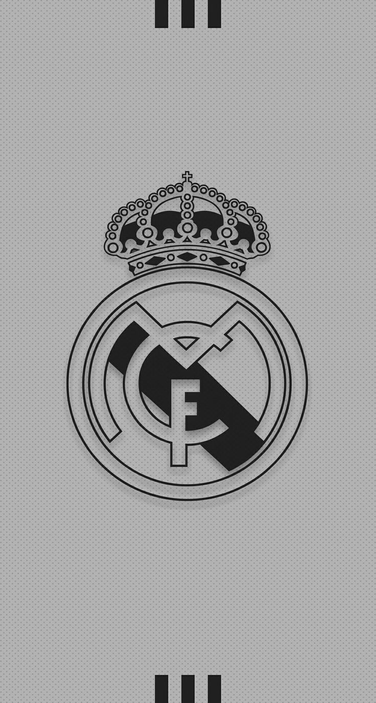 Fondo de Pantalla Real Madrid blanco y negro