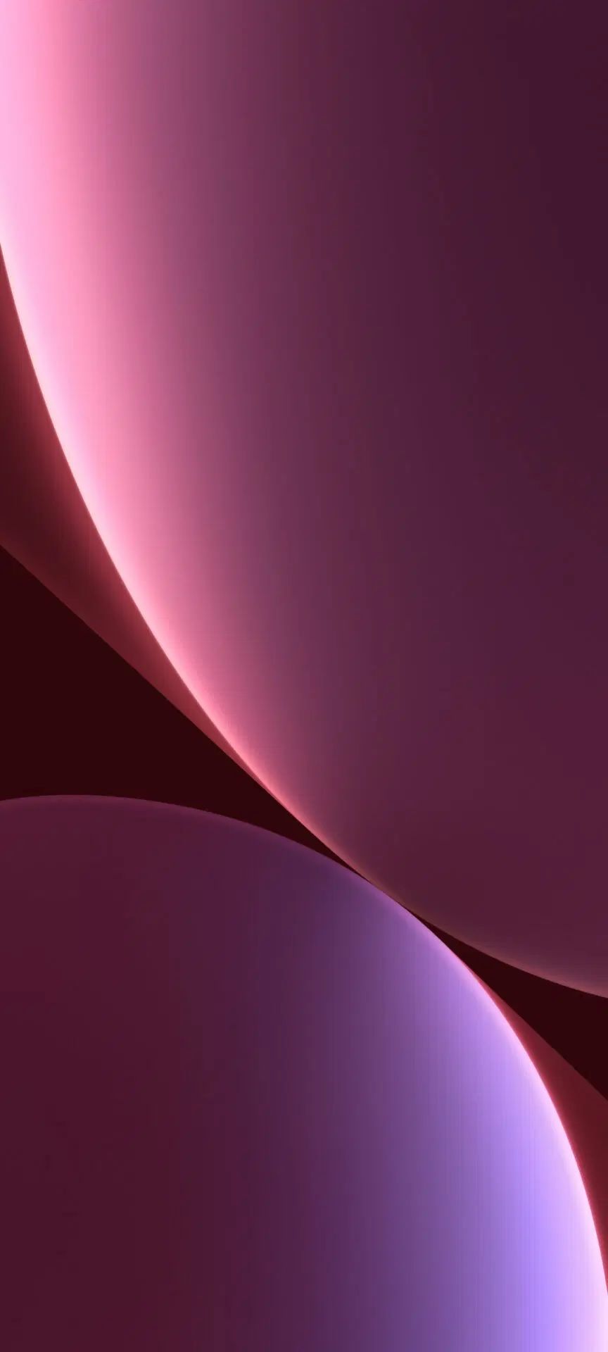 Fondo de pantalla del Xiaomi 12 color rosa oscuro