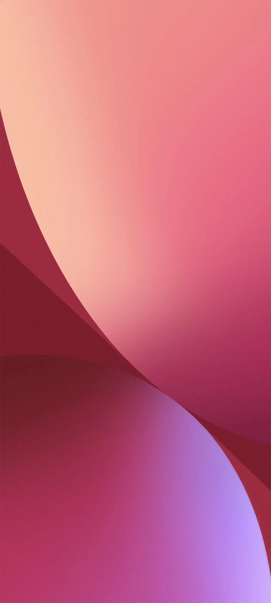 Fondo de pantalla del Xiaomi 12 color rosado
