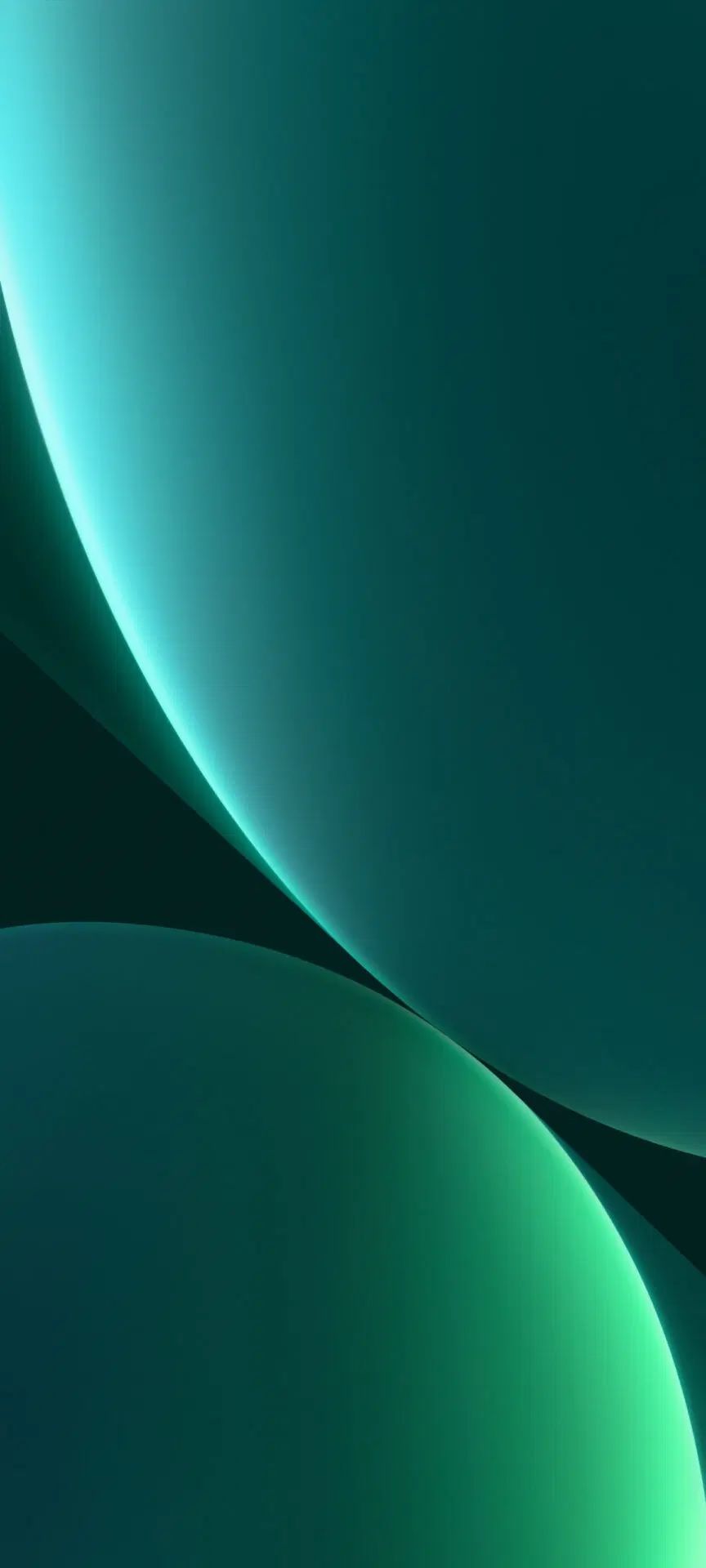 Fondo de pantalla del Xiaomi 12 color verde oscuro