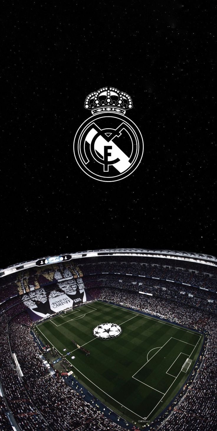 Fondo de pantalla estadio Real Madrid en el descanso