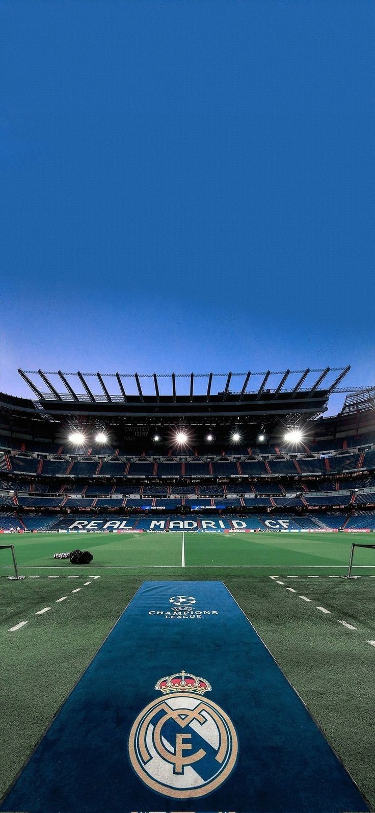 Fondo de pantalla estadio Real Madrid salida