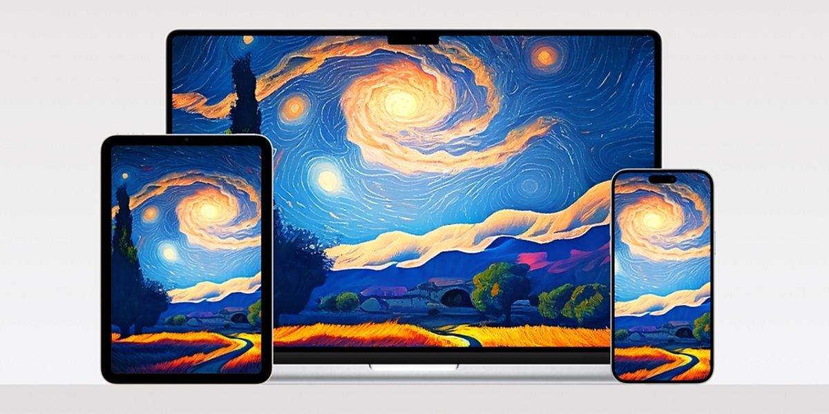  Fondos de pantalla estilo Van Gogh para iPhone, iPad y Mac gratis
