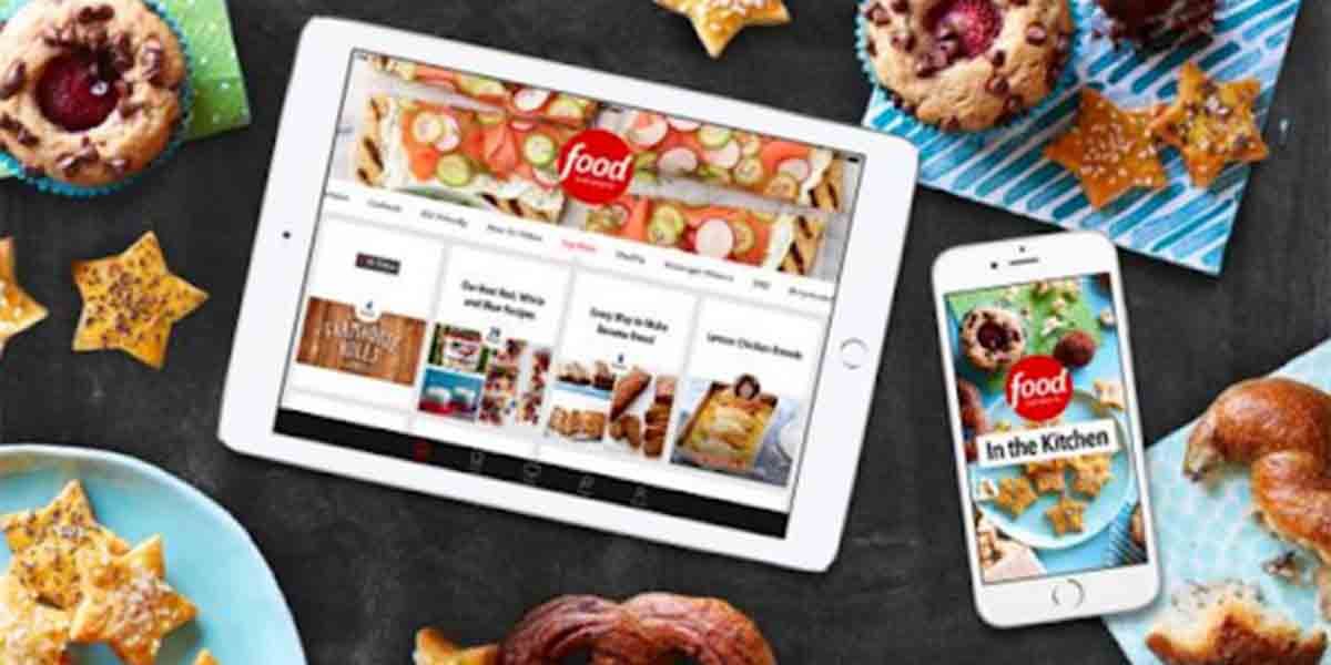 Food Network in the Kitchen app foodies