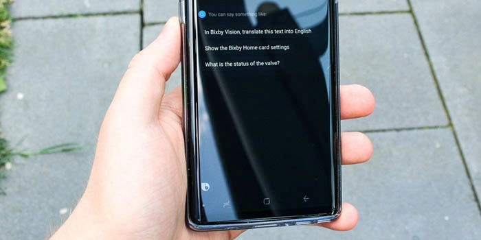 Funciones botón Bixby en Galaxy Note 9