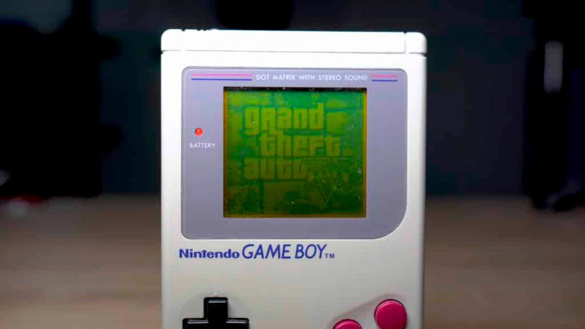 GTA V para Game Boy