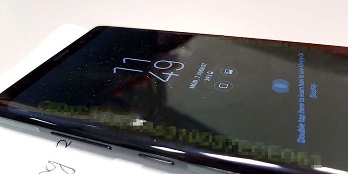Galaxy Note 8 imagen real