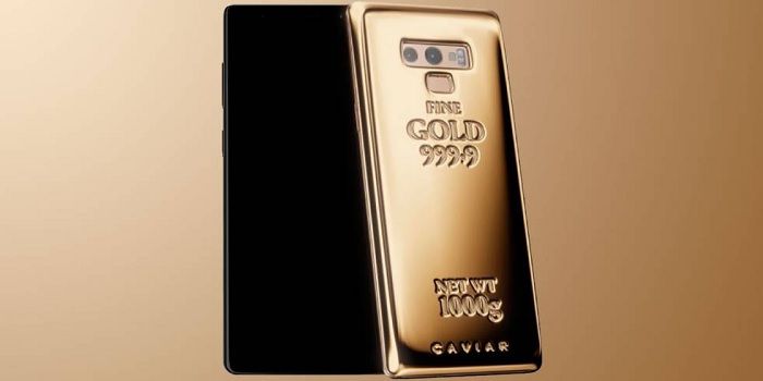 Galaxy Note 9 edición de oro Caviar