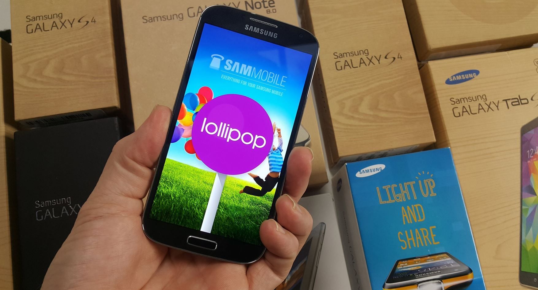 Galaxy S4 con Android Lollipop 5.1