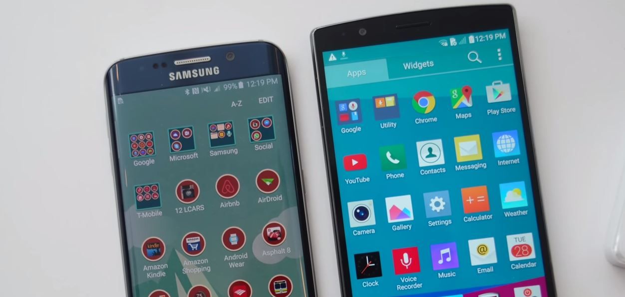 Galaxy S6 vs LG G4