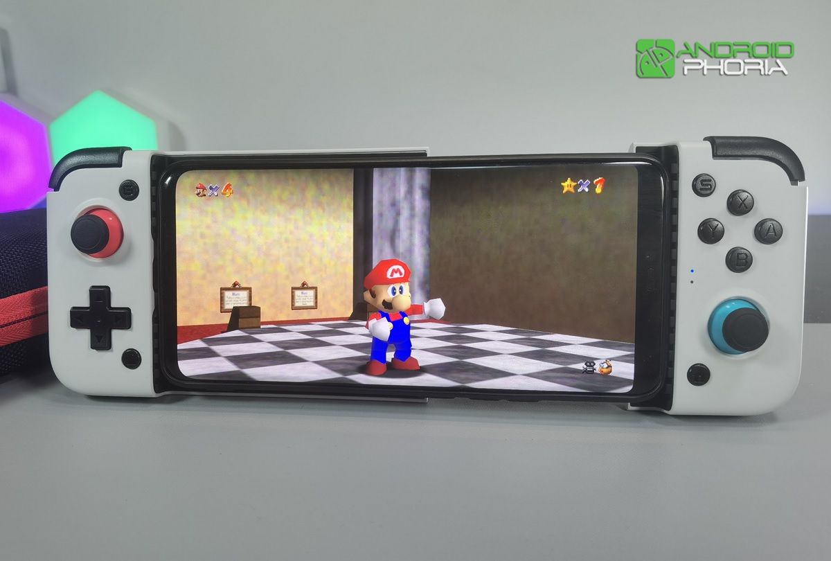 GameSir X2 Type-C con Super Mario 64