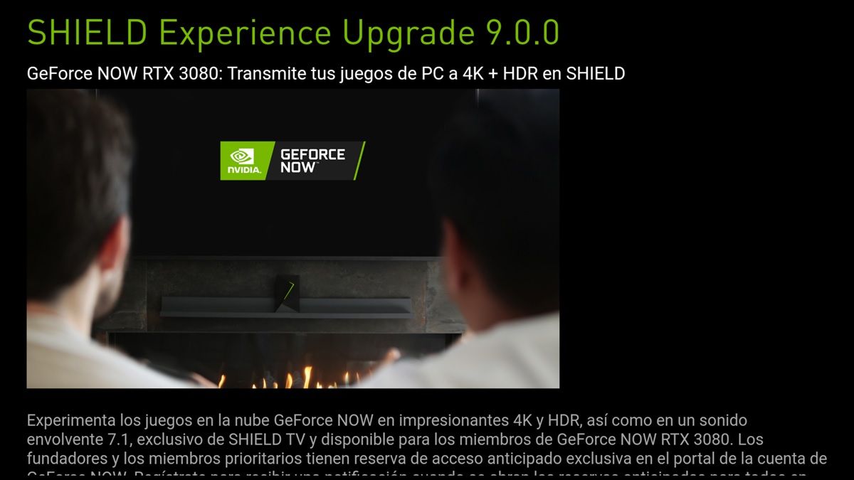 Geforce Now RTX llega a shield tv con 4K y HDR