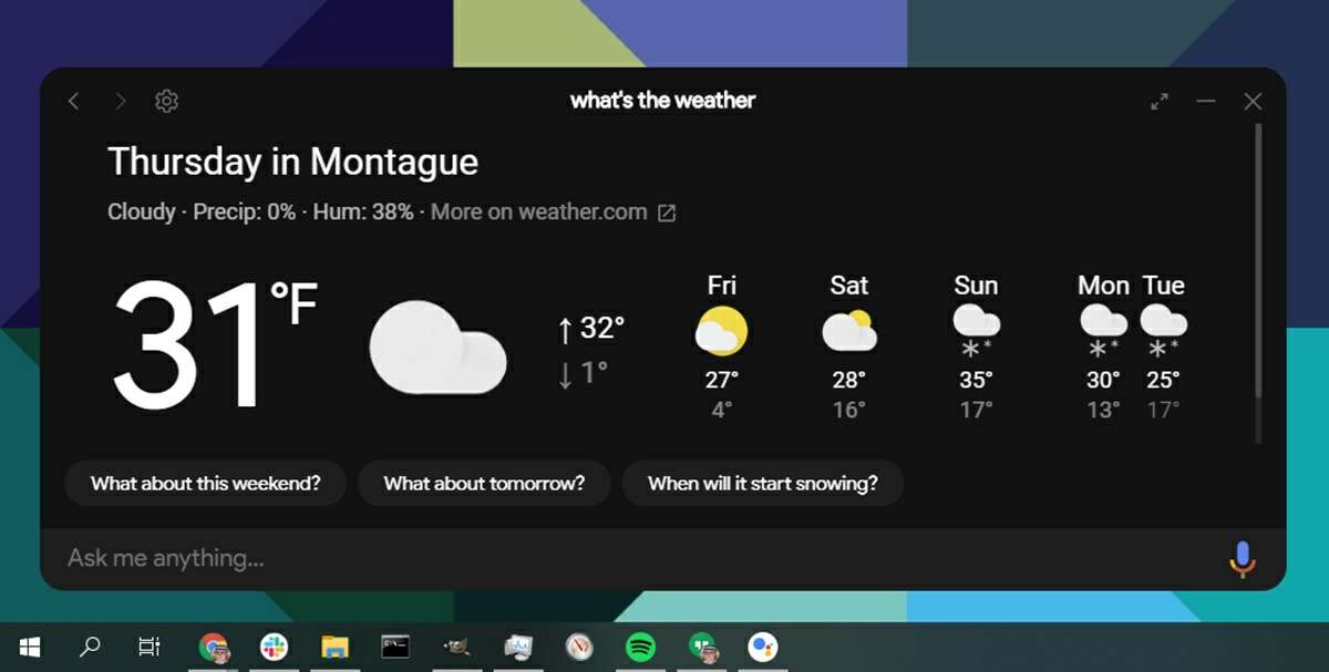 Google Assistant en PC