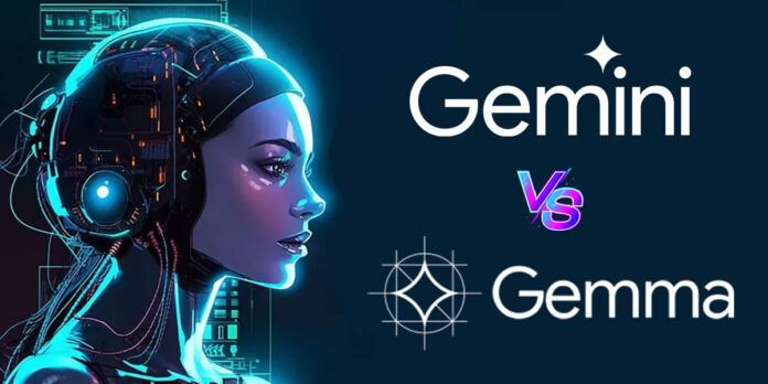 Google Gemini vs Gemma diferencias entre modelos inteligencia artificial