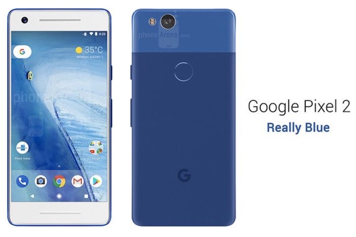 Google Pixel 2 en azul