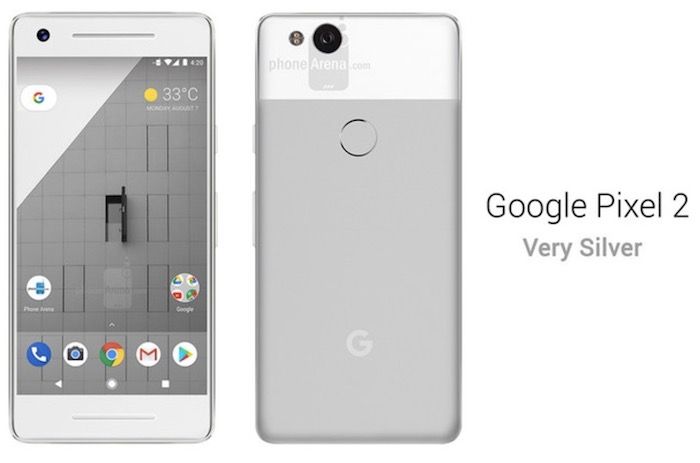 Google Pixel 2 en gris