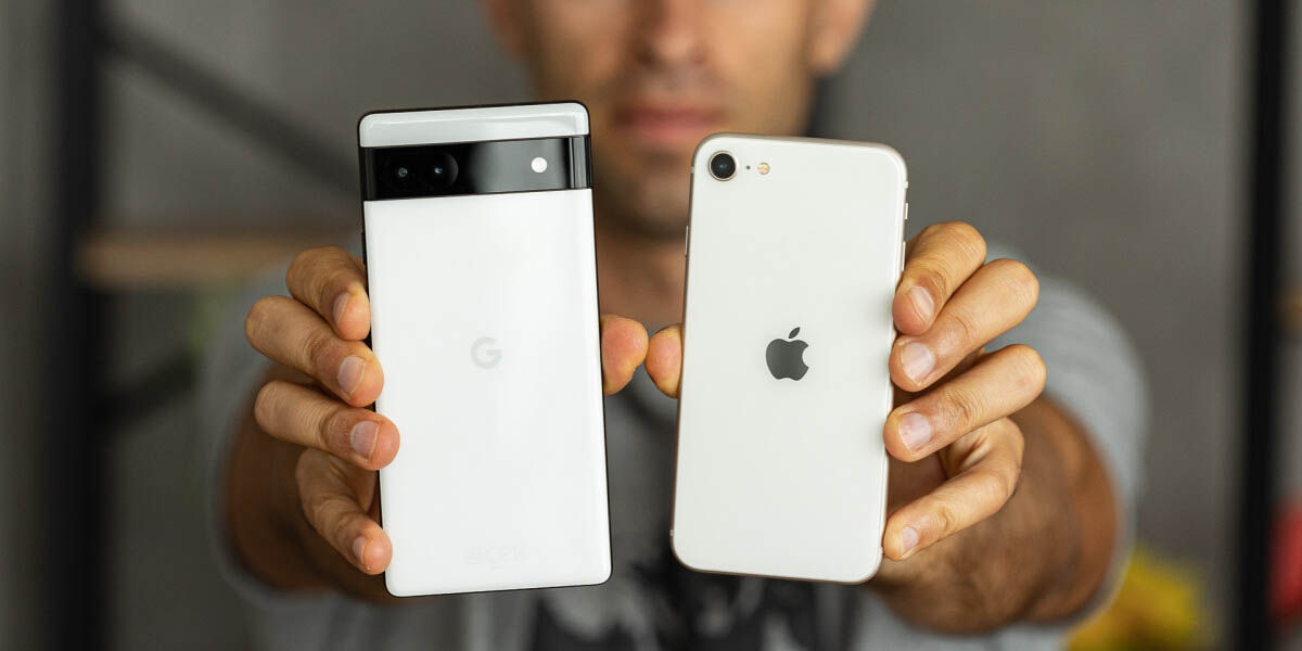 Google Pixel 6a vs iphone se 2022 mejor movil compacto