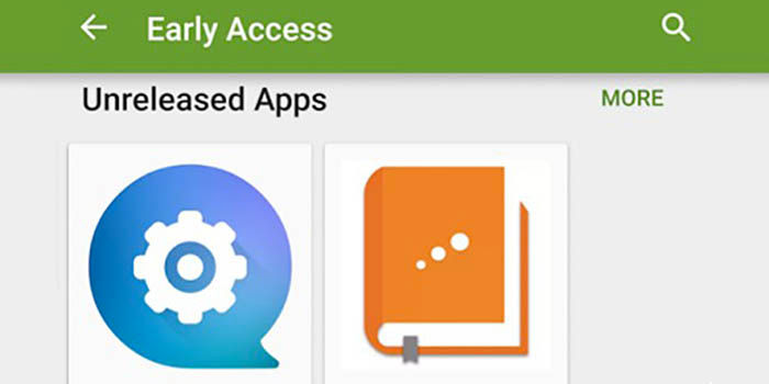 Google Play Early Access