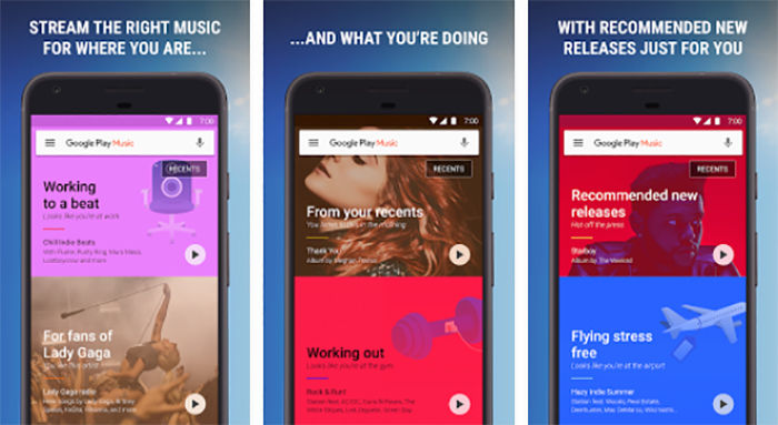 Google Play Music para Android