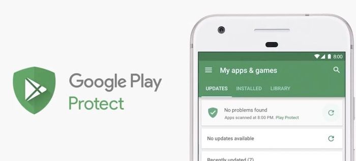 Google Play Protect fin malware