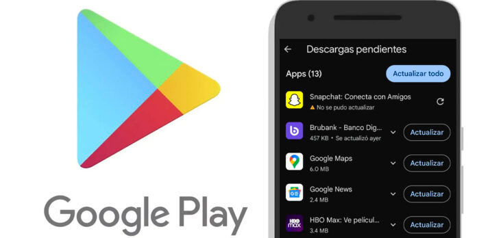 Google Play Store dice No se pudo actualizar cómo solucionarlo