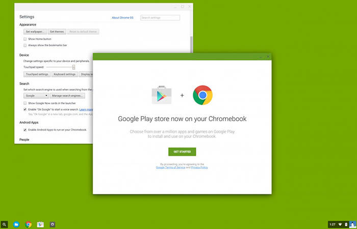 Google Play en Chrome OS
