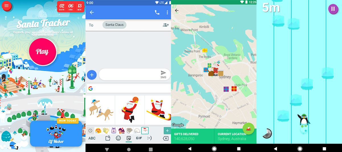 Google Santa Tracker para Android