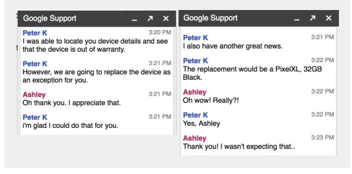 Google cambia los Nexus 6P en garantía por los Pixel XL
