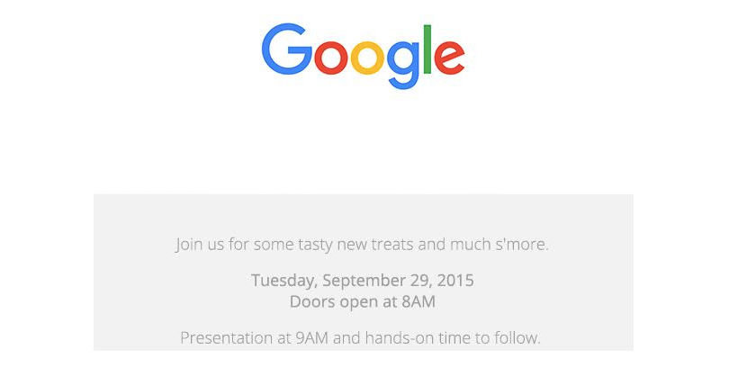 Google confirma su evento para el 29 de septiembre