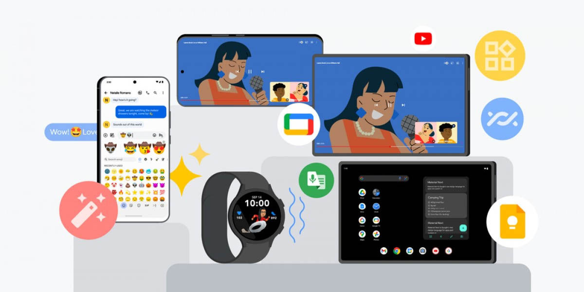 Google lanza nuevas funciones para Android, Wear OS, Google TV y varias apps