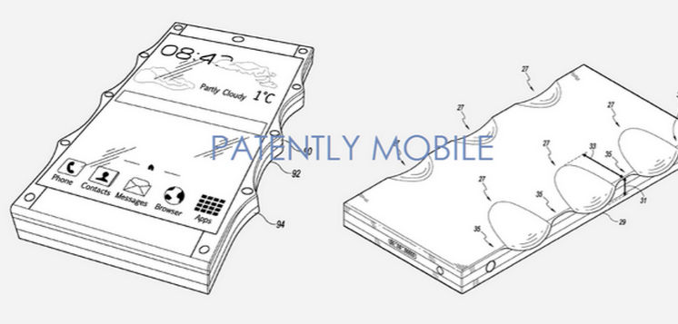 Google patenta un móvil que no se caería nunca
