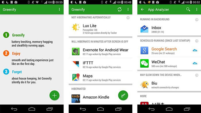 Greenify para Android