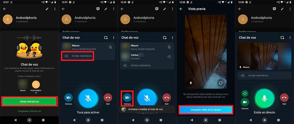 Hacer videollamadas de 30 personas en Telegram