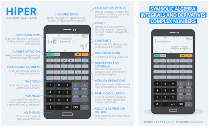 Hiper Scientific Calculator para Android