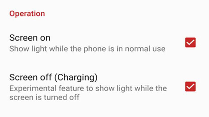 Holey Light para Android