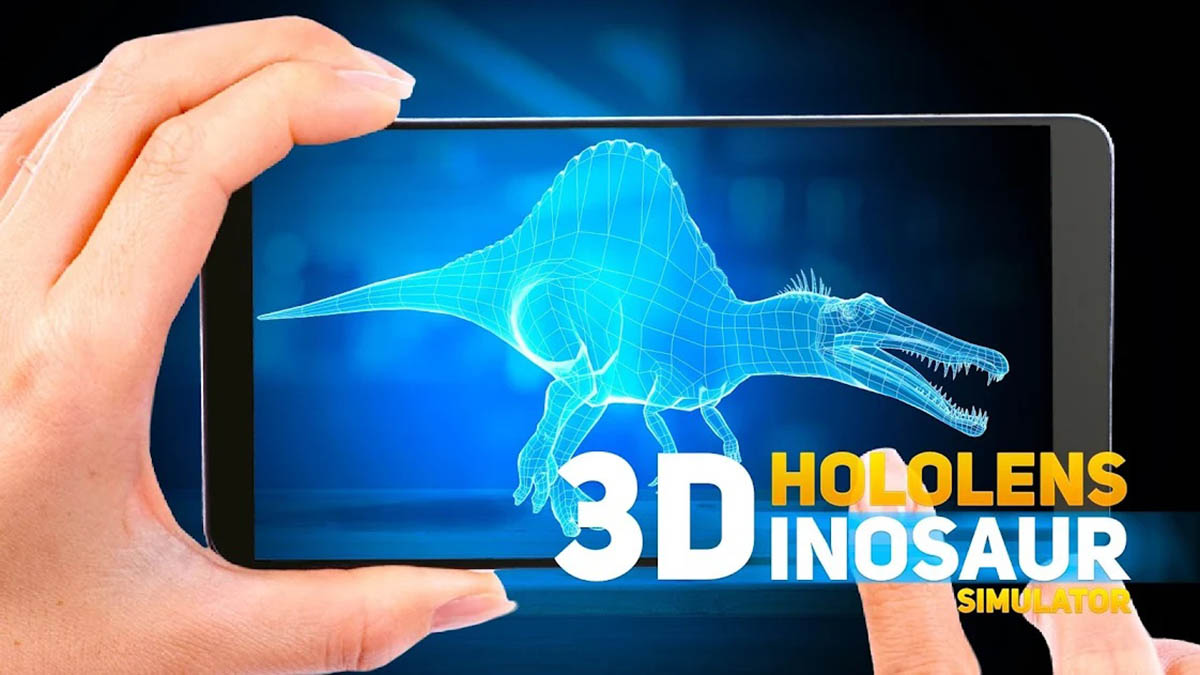 HoloLens Dinosaur Park 3D Hologram Prank Game