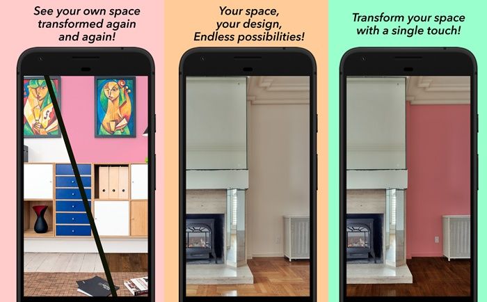 Las 4 mejores aplicaciones para elegir de qué color pintar tu casa