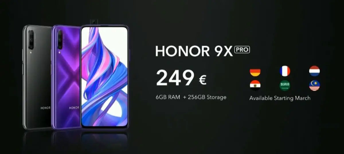 Honor 9X Pro disponibilidad