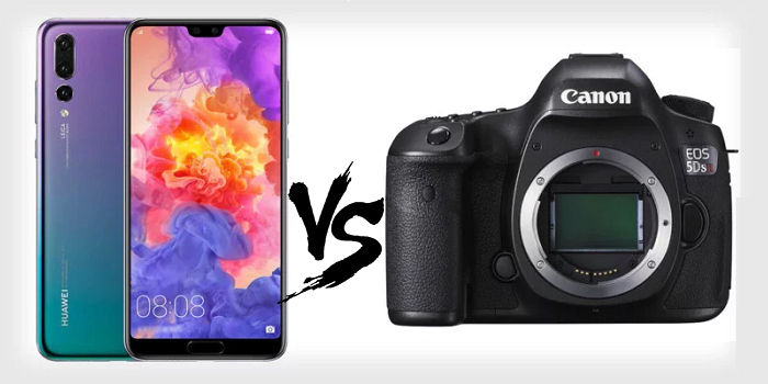 Huawei P20 Pro vs cámara réflex