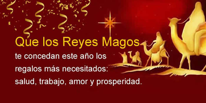 Imagen para compartir el Día de Reyes 2024