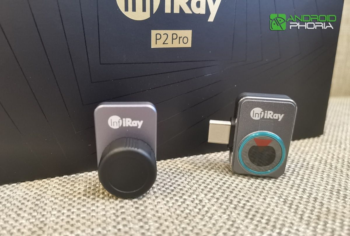 InfiRay P2 Pro y la lente macro incluida