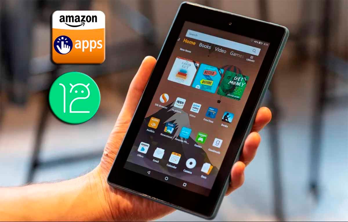 Instalar aplicaciones Amazon Appstore móvil tablet Android 12 es posible