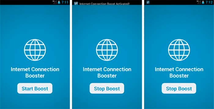 Internet connection booster para Android