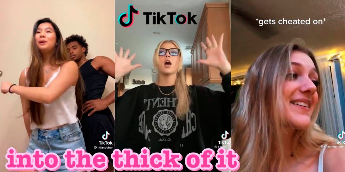 Into the thick of it TikTok significado y origen del sonido viral