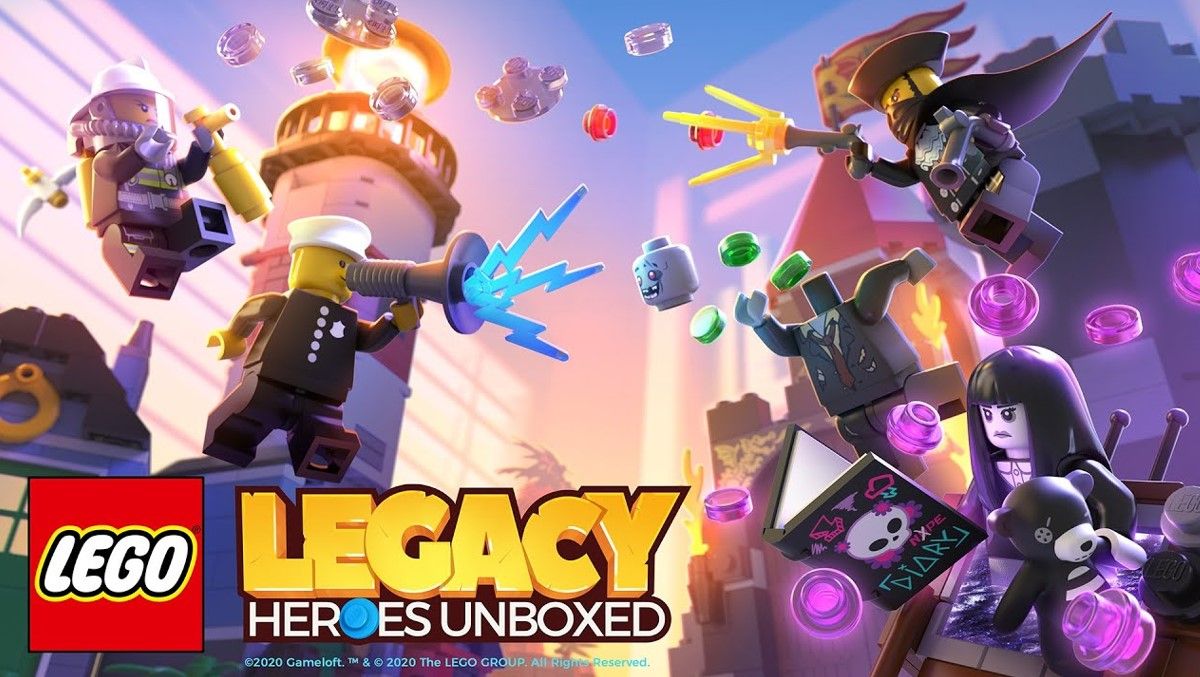 LEGO Legacy heroes liberados