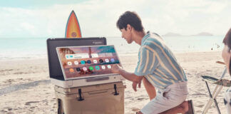 LG Standbyme Go televisor portatil incorporado en maleta lanzamiento especificaciones