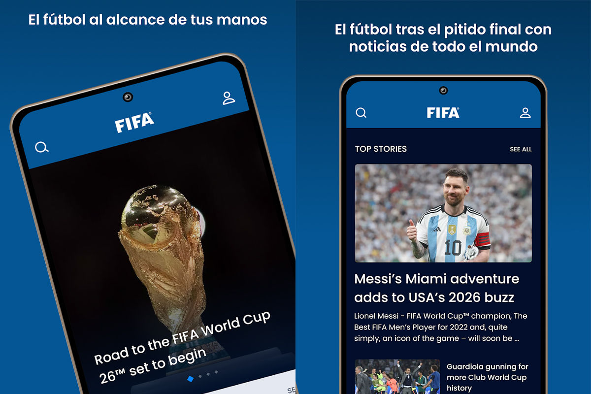La app oficial de la FIFA para ver fútbol gratis