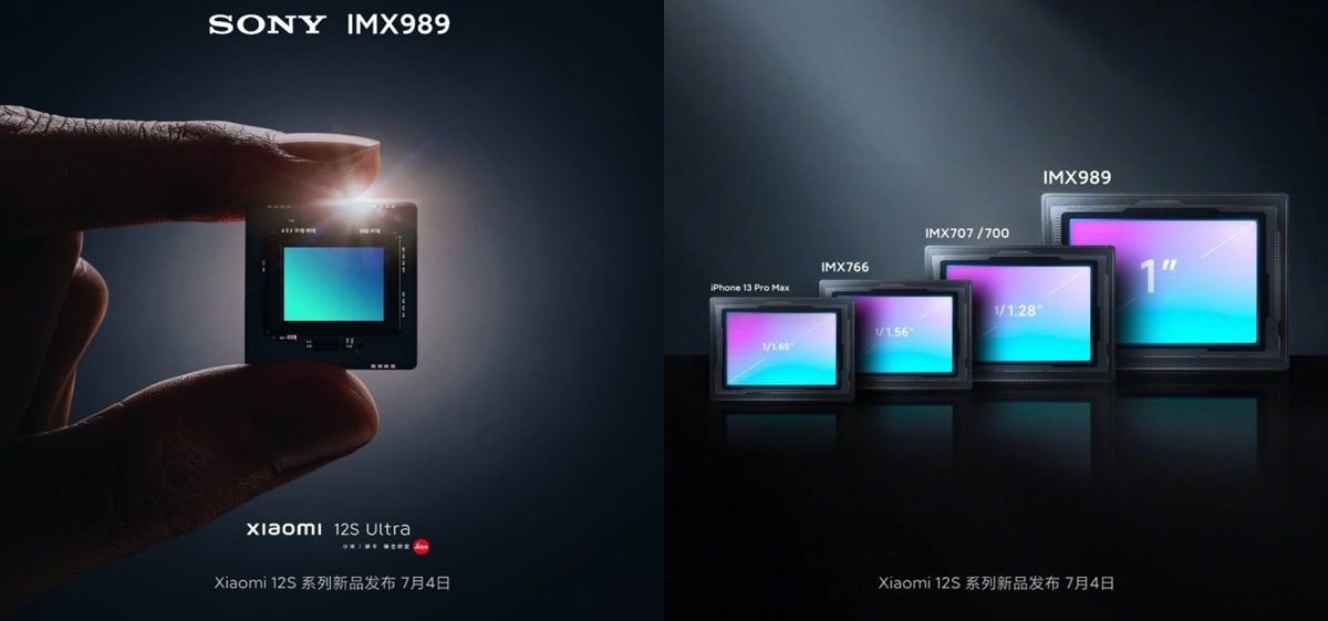 La camara del Xiaomi 12S Ultra estrenara un sensor Sony de 1 pulgada