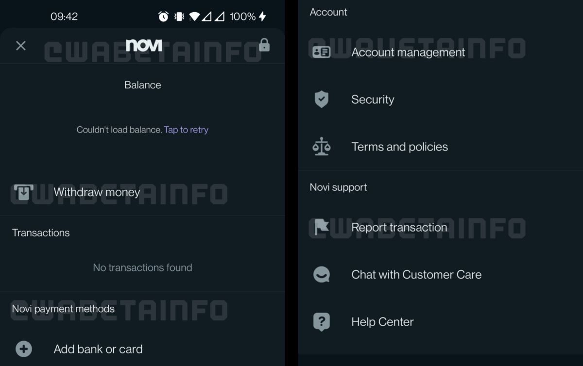 La integracion de Novi en WhatsApp hara posible los pagos moviles